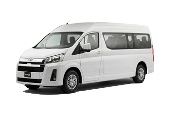 Toyota Hiace Cabo San Lucas shuttle service for golf groups and corporate trips