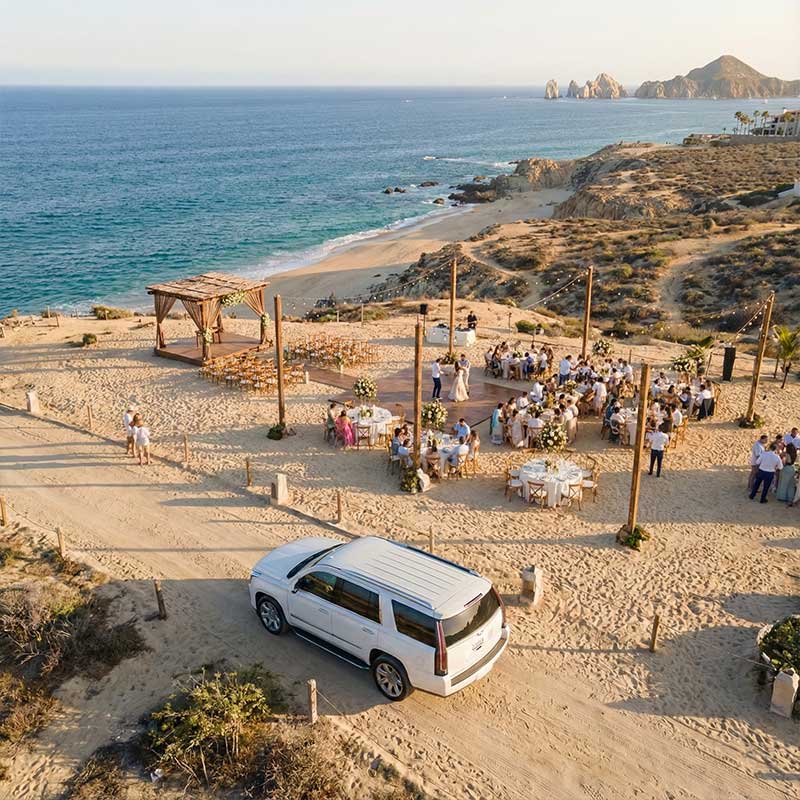 Cabo Airport Shuttle for Weddings